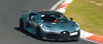 Bugatti Divo and Chiron Pur Sport Make Epic W16 Sounds Testing at Nurburgring