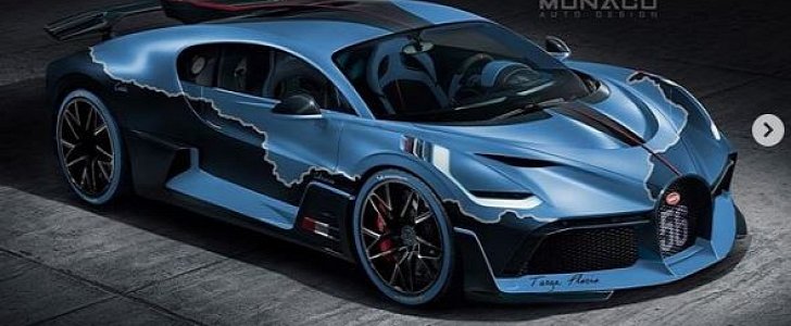 Bugatti Divo Gets Targa Florio Spec Render