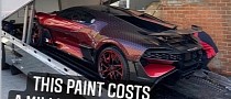 Bugatti Divo "Ladybug" Custom Paint Scheme Reportedly Costs $1 Million