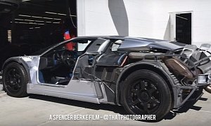 One-Off Bugatti EB110 SS Loses All Body Panels, Looks Almost like a Veyron