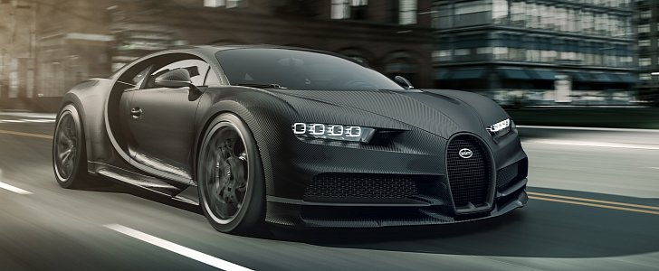 2020 Bugatti Edition Chiron Noire (matte finish)