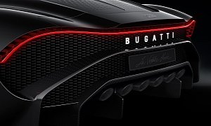 Bugatti Exhaust Trim Cover Is 3D-Printed From Titanium