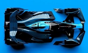 Bugatti Formula One Racer Designed by Company Intern Looks Bewitching