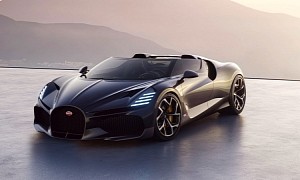 Bugatti Honors the End of Conventional Gasoline Power With the All-New 1600-HP Mistral W16