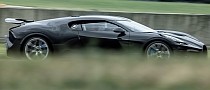 Bugatti La Voiture Noire, Automotive Haute Couture, Starts Track Testing