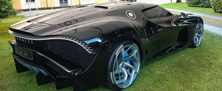 Bugatti La Voiture Noire Spotted at Villa d'Este As World's Most Expensive Car
