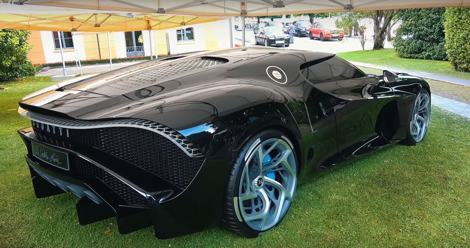 Bugatti La Voiture Noire Spotted at Villa d'Este As World's Most