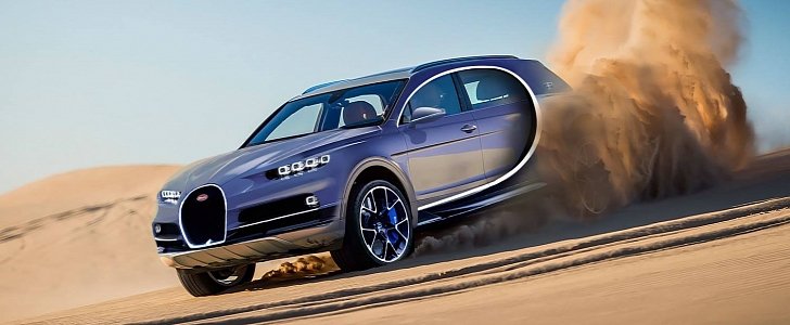 Bugatti Megalon Rendering Is the Most Expensive SUV You've Never Seen