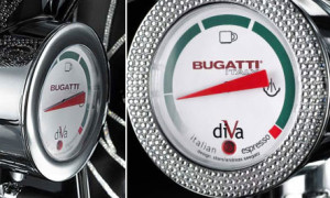 Bugatti's Diva Espresso Machine Gets Swarwoski Crystals