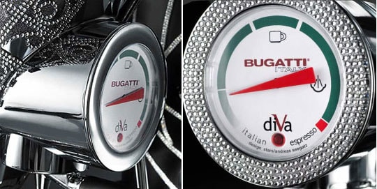 Bugatti's Diva Espresso Machine Swarwoski Crystals autoevolution