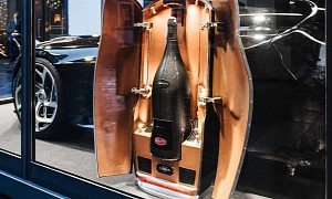 Bugatti's 'La Bouteille Noire' Bespoke Champagne Finds Wealthy New Owner