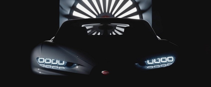 Bugatti all-new hyper sports car world premiere teaser