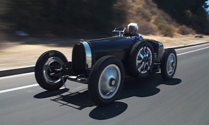 Bugatti Type 35 Replica on Jay Leno