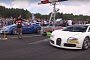 Bugatti Veyron 16.4 Grand Sport Drag Races a... Bugatti Veyron 16.4 Grand Sport