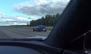 Bugatti Veyron Almost Loses Drag Race with AMG GT S, and There’a Reason for That