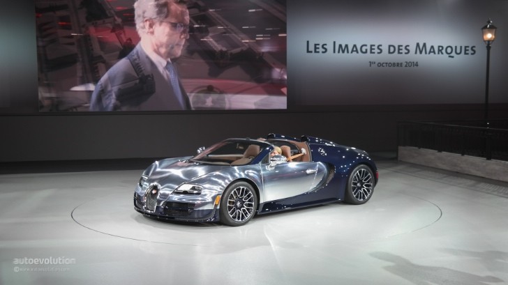 Bugatti Veyron Ettore Bugatti Legend Edition at the Paris Motor Show