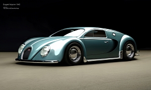 Bugatti Veyron Gets Beetle Edition Rendering