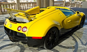 Bugatti Veyron Grand Sport Coming to Qatar Motor Show 2012 in Custom Yellow