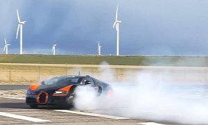 Bugatti Veyron Grand Sport Vitesse WRC Donuts: Most Expensive Tire Smoke Ever