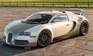 Bugatti Veyron on Aftermarket Wheels Wants To Make You Forget About Modern Hypercars
