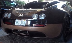 Bugatti Veyron Rembrandt Edition Allegedly Owned By Rapper Wiz Khalifa Spotted