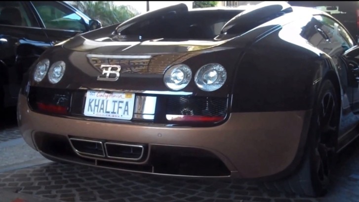 Wiz Khalifa's allegedly Bugatti Veyron Rembrandt