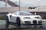 Bugatti Veyron SS Meets EB110 in Awesome Generation Gap-Busting Mashup