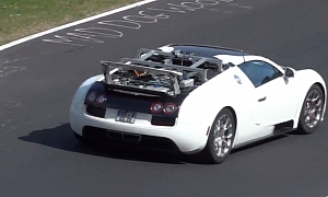 Bugatti Veyron Test Mule Seen at the Nurburgring