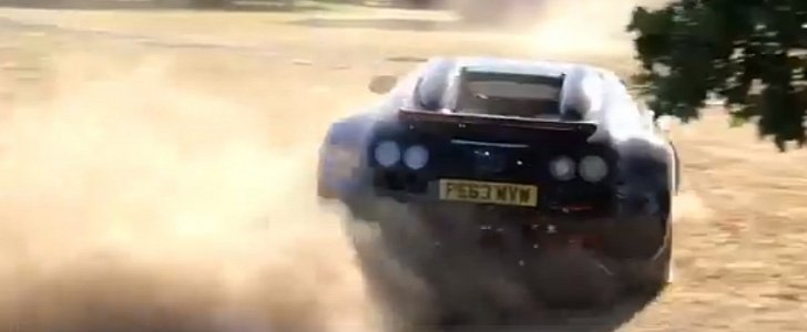 Bugatti Veyron WRC Goes Offroading