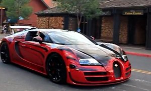 Bugatti Veyrons Set Free on Closed Public Road Hit 235 MPH while Racing
