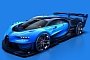 Bugatti Vision Gran Turismo Marks Online Debut, Comes to Celebrate Bugatti's LeMans Career