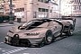 Bugatti Vision Gran Turismo on Turbofans Is Halfway Between Bolide and Chiron