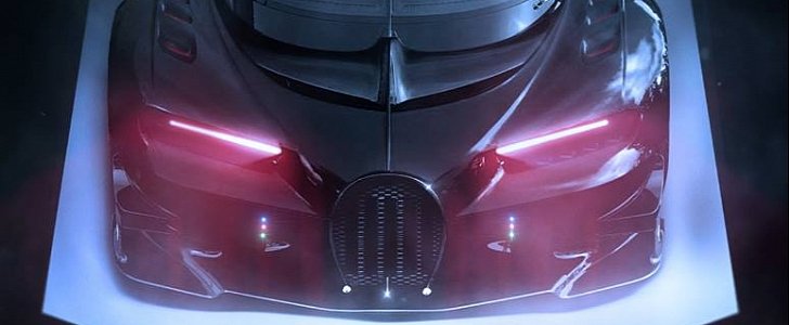 Bugatti Vision Grand Turismo Becomes Darth Vader Car
