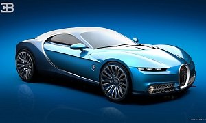 Bugatti Vision GT Concept Reinvented at Sleek Coupe with Classic Proportions