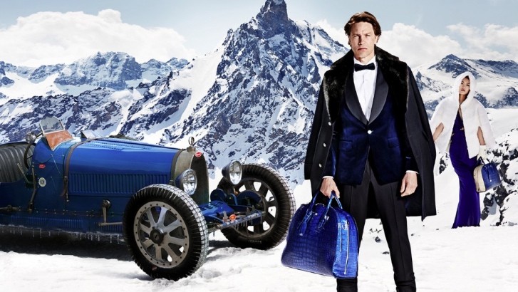 Bugatti’s Fall/Winter 2014/15 Fashion Collection Has Type 35 Sitting in The French Alps 
