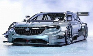 Buick Enclave Morphs From Stodgy 3-Row Crossover to Bonkers DTM Concept Racer