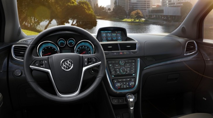 Dashboard of the 2013 Buick Encore