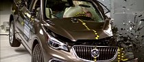 Buick Envision Gets TSP+ Rating Despite Inefficient Driver Restraints
