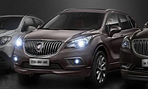 Buick Envision Interior Shots Leaked, Full Debut Set for August 28