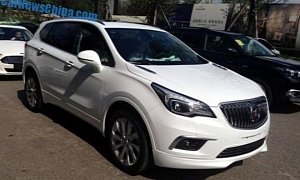 Buick Envision Spied in China in All its Glory