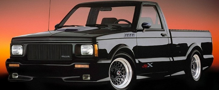 Buick GNX GMC Syclone mashup rendering 