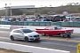 Buick LeSabre vs. A45 AMG and Audi S4: Possibly the Strangest Drag Race Ever