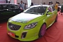Buick Regal Gets Lime Green Paint and Pink Wheels in China