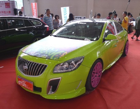 Lime Green Buick Regal