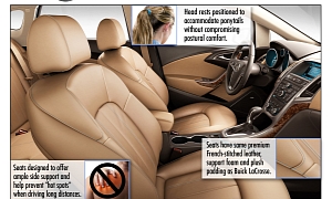 Buick Verano Seats Set New Standards in Ponytail Accommodation
