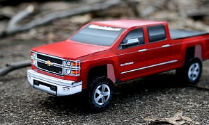 Build Your Own 2014 Chevrolet Silverado... Out of Paper