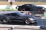 Built Twin-Turbo Corvette Drags Turbo Caddy CTS-V, Enjoy an Uncommon 7s Sight
