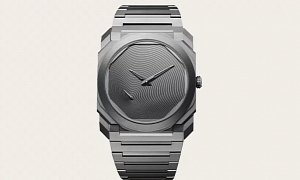 Bulgari Octo Finissimo Watch by Tadao Ando Resembles a Slab of Concrete