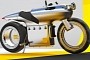 Bullet-Shaped Electric Motorcycle Looks Like a Prop From a Sci-Fi Movie