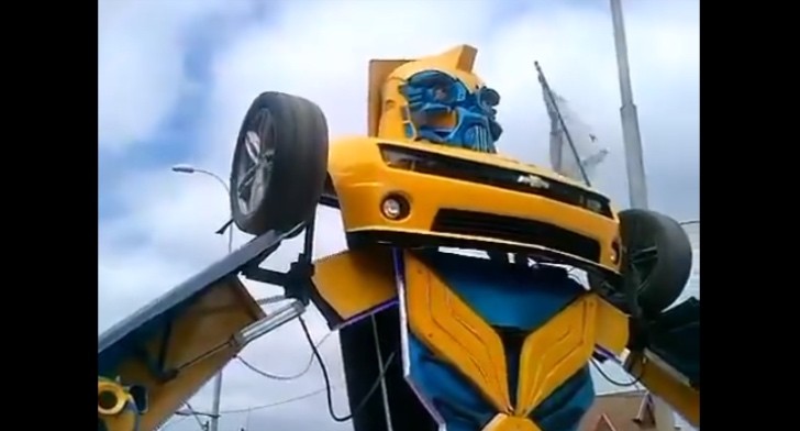 Bumblebee in real life